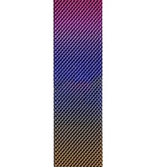 NEW Rainbow Stainless Band For Apple Watch 38mm - Picture 2 of 3